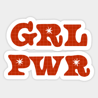 Girl power Sticker